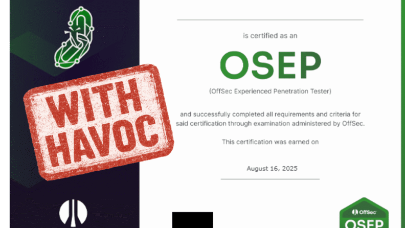 【合格体験記】Havocで制覇するOSEP (PEN-300)：合格までの軌跡